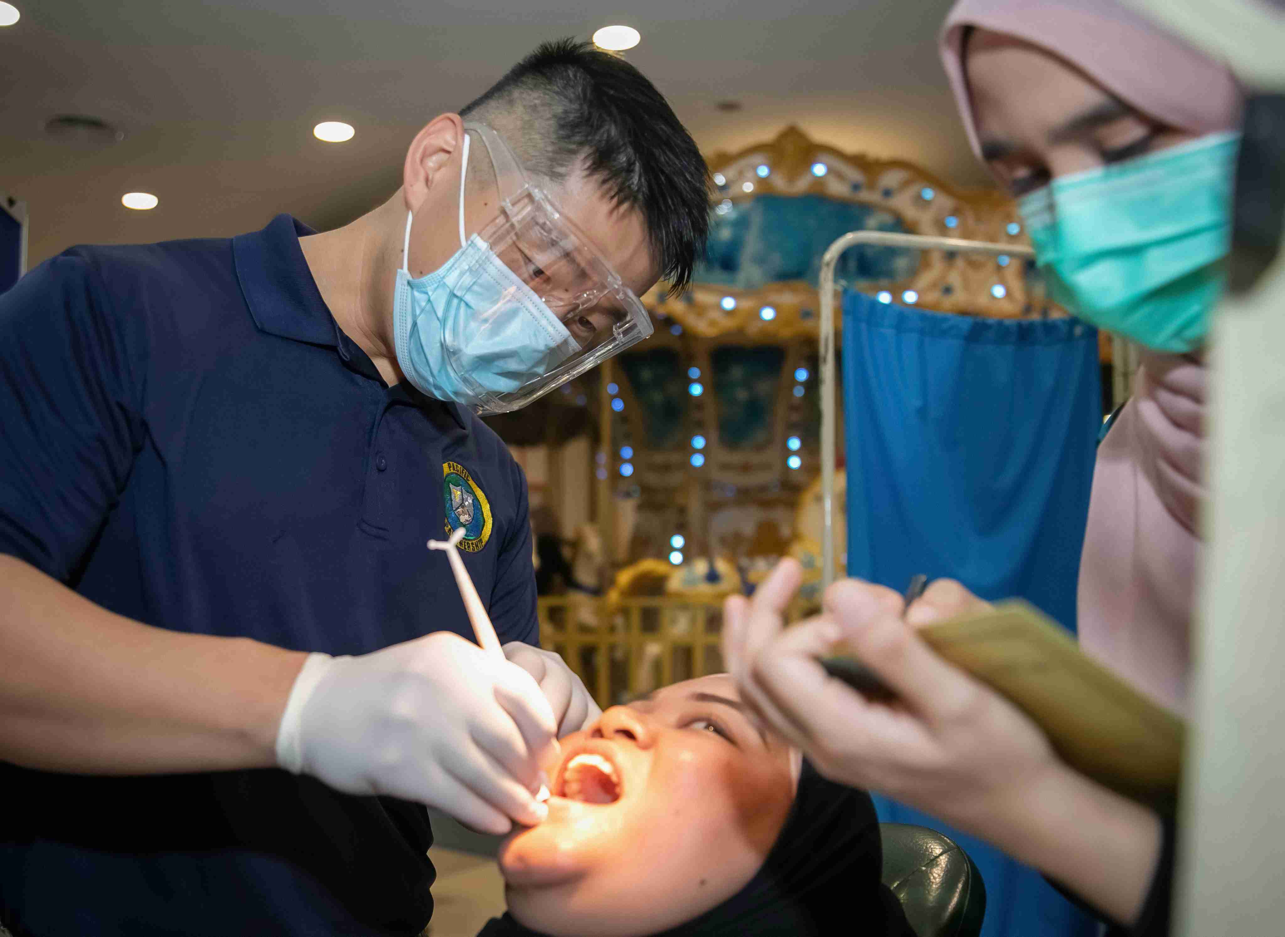 Dental Team Working
